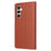 For Samsung Galaxy A05s 4G Case Leather Wallet Phone Cover Full Protection - Brown - 6