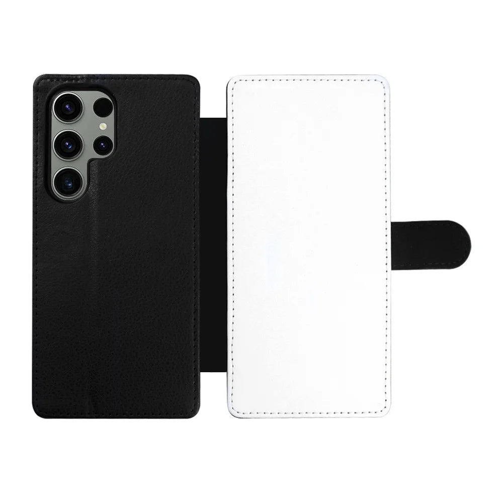 For Samsung Galaxy S23 Ultra Case DIY Blank Printable Heat Press PU Leather Phone Cover - 1