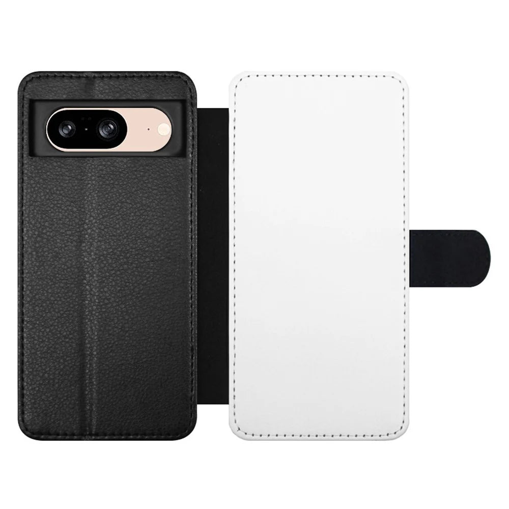 For Google Pixel 8 Sublimation Case PU Leather Heat Press DIY Protective Phone Cover - 1