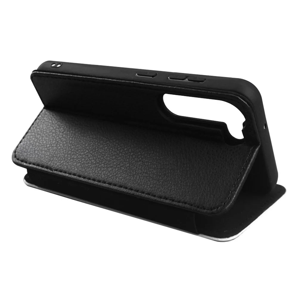 For Samsung Galaxy S23+ Sublimation Blank Case PU Leather Card Holder Phone Cover - 3