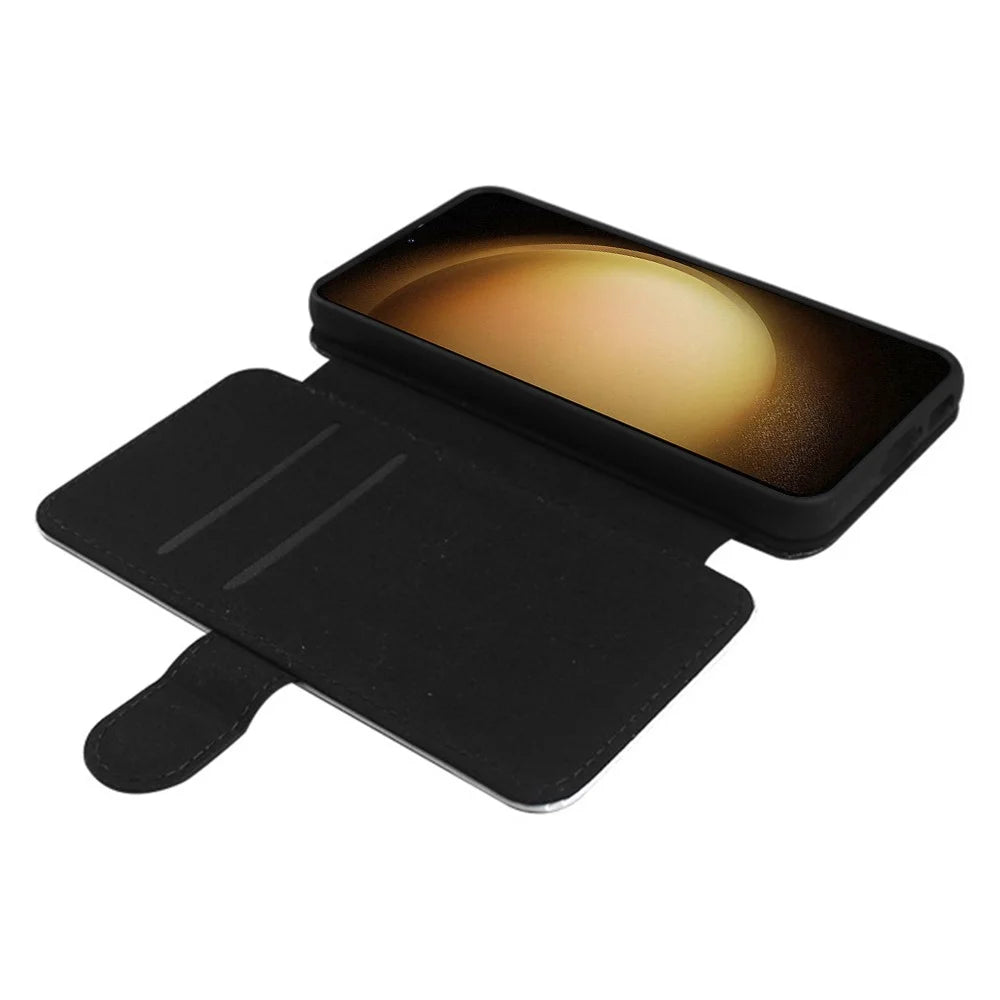 For Samsung Galaxy S23+ Sublimation Blank Case PU Leather Card Holder Phone Cover - 4