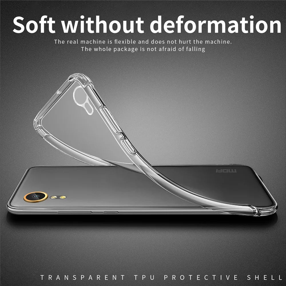 MOFI For Samsung Galaxy Xcover7 Phone Case Crystal Clear Soft TPU Phone Cover - 4