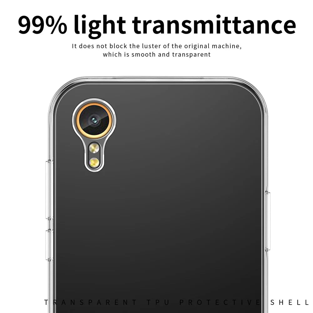 MOFI For Samsung Galaxy Xcover7 Phone Case Crystal Clear Soft TPU Phone Cover - 7