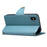 DENIOR For iPhone XS Max Case Wallet Stand Leather Phone Cover Protector - Blue - 2