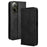 For Realme C67 4G / 12 Lite 4G Case Flip Wallet Magnetic Closure Leather Phone Cover - Black - 1