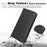 For Realme C67 4G / 12 Lite 4G Case Flip Wallet Magnetic Closure Leather Phone Cover - Black - 5