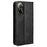 For Realme C67 4G / 12 Lite 4G Case Flip Wallet Magnetic Closure Leather Phone Cover - Black - 7
