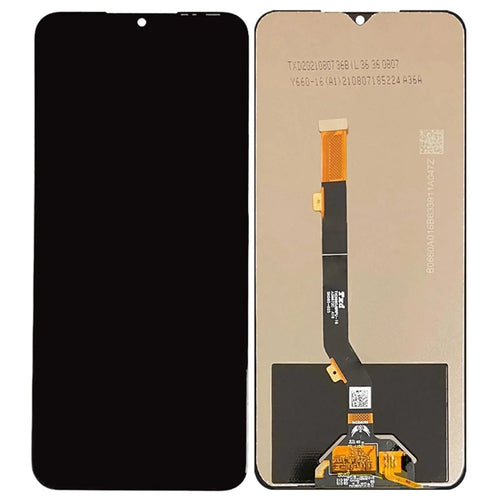 For itel Vision 5 Plus Grade C LCD Screen and Digitizer Assembly Part (Without Logo) - 1