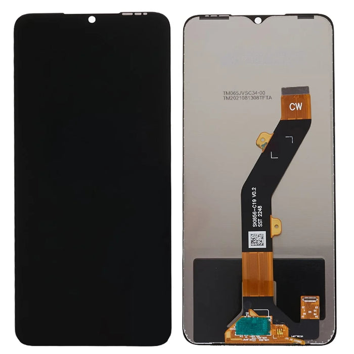 For itel A05s Grade C LCD Screen and Digitizer Assembly Part (Without Logo) - 1