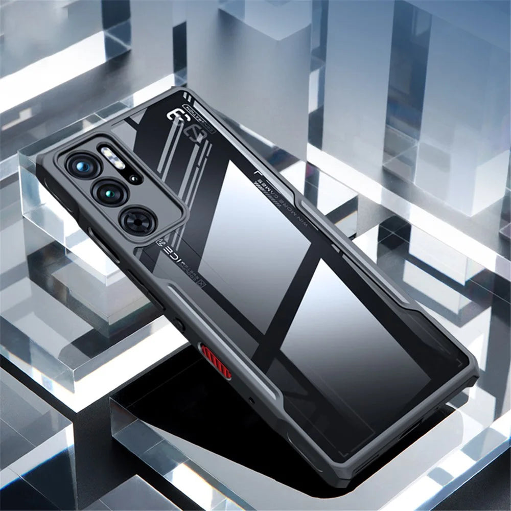 XUNDD Case for ZTE nubia Red Magic 9 Pro 5G / 9 Pro+ 5G Hybrid TPU+Acrylic Phone Cover - 2