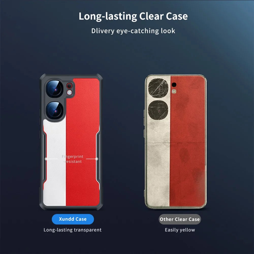 XUNDD For vivo iQOO Neo9 Pro 5G Case TPU+Acrylic Drop-Proof Shockproof Phone Cover - 6