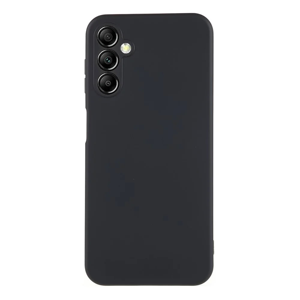 For Samsung Galaxy S23 FE Case 2.0mm TPU Soft-Touch Lining Phone Cover - Black - 1