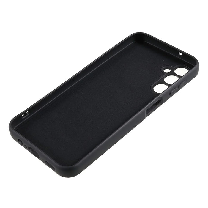 For Samsung Galaxy S23 FE Case 2.0mm TPU Soft-Touch Lining Phone Cover - Black - 5
