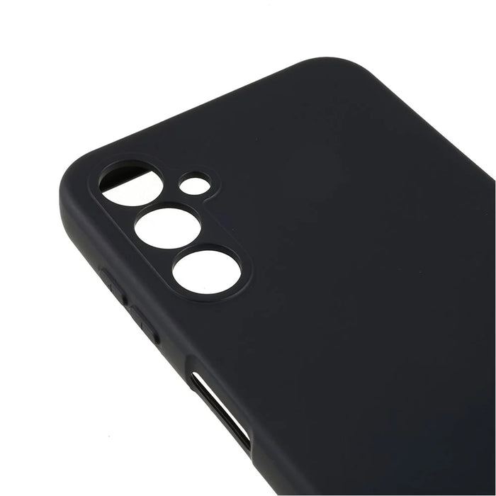 For Samsung Galaxy S23 FE Case 2.0mm TPU Soft-Touch Lining Phone Cover - Black - 7