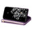 For Samsung Galaxy A35 5G Leather Case Zipper Wallet Phone Cover with Folding Stand - Purple - 2