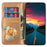 For Samsung Galaxy S23 FE Case Zipper Pocket Glitter Leather Phone Cover - Gold - 2