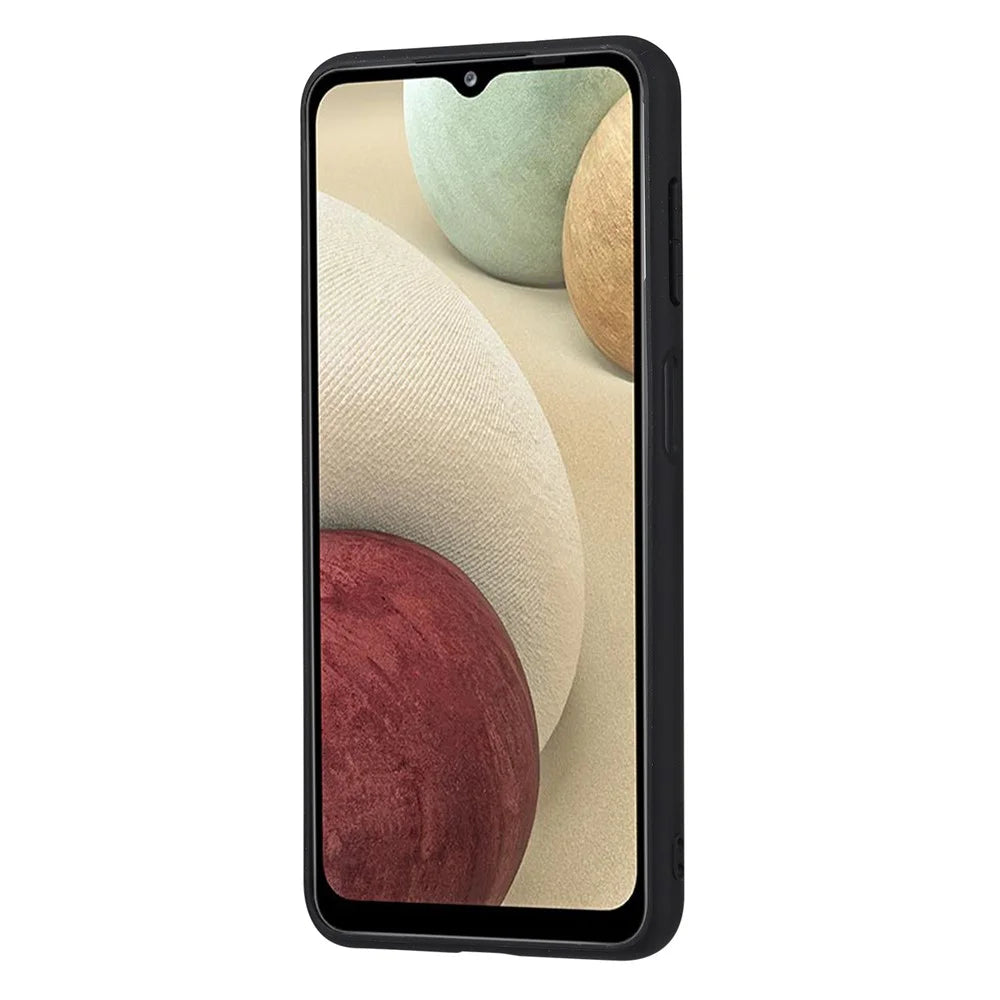 For Samsung Galaxy A15 4G / 5G Back Case with Card Holder PU Leather+TPU Phone Cover - Brown - 6