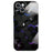 For iPhone 14 Case Hard PC+Soft Silicone Phone Cover with Honeycomb Pattern - Black - 1