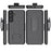 For Samsung Galaxy S24+ Case PC+TPU Sliding Screen Cover Kickstand Phone Shell with Clip - 3