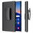 For Samsung Galaxy S24 Ultra Kickstand Case PC+TPU Sliding Screen Cover Phone Case with Clip - 2