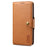 DENIOR For Google Pixel 6 Pro 5G Case Cowhide Texture Stand Shockproof Phone Cover - Khaki - 5