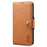 DENIOR For Google Pixel 6 Shockproof Case Cowhide Texture Leather Phone Cover - Khaki - 5