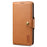 DENIOR For Samsung Galaxy A05s 4G Wallet Phone Case Cowhide Texture Leather Flip Cover - Khaki - 5