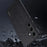 For Samsung Galaxy S23 FE Phone Case Leather+PC+TPU Cover Wood Texture - Black - 4
