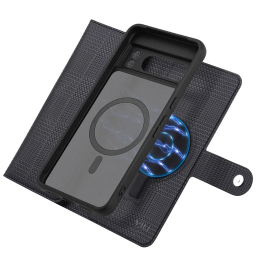 VILI GHB Series for Google Pixel 8 Pro Magnetic Case Detachable Wallet Leather Phone Cover - Black - 2