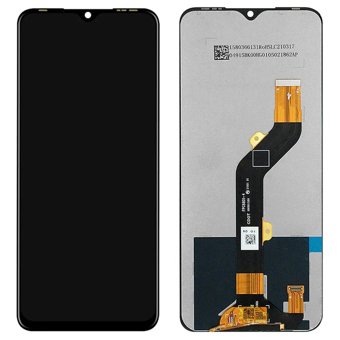 For itel Vision 3 Plus Grade C LCD Screen and Digitizer Assembly Part (Without Logo) - 1