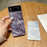 Rococo Series for Samsung Galaxy Z Flip3 5G Case Hard PC Protective Phone Cover - Black - 5