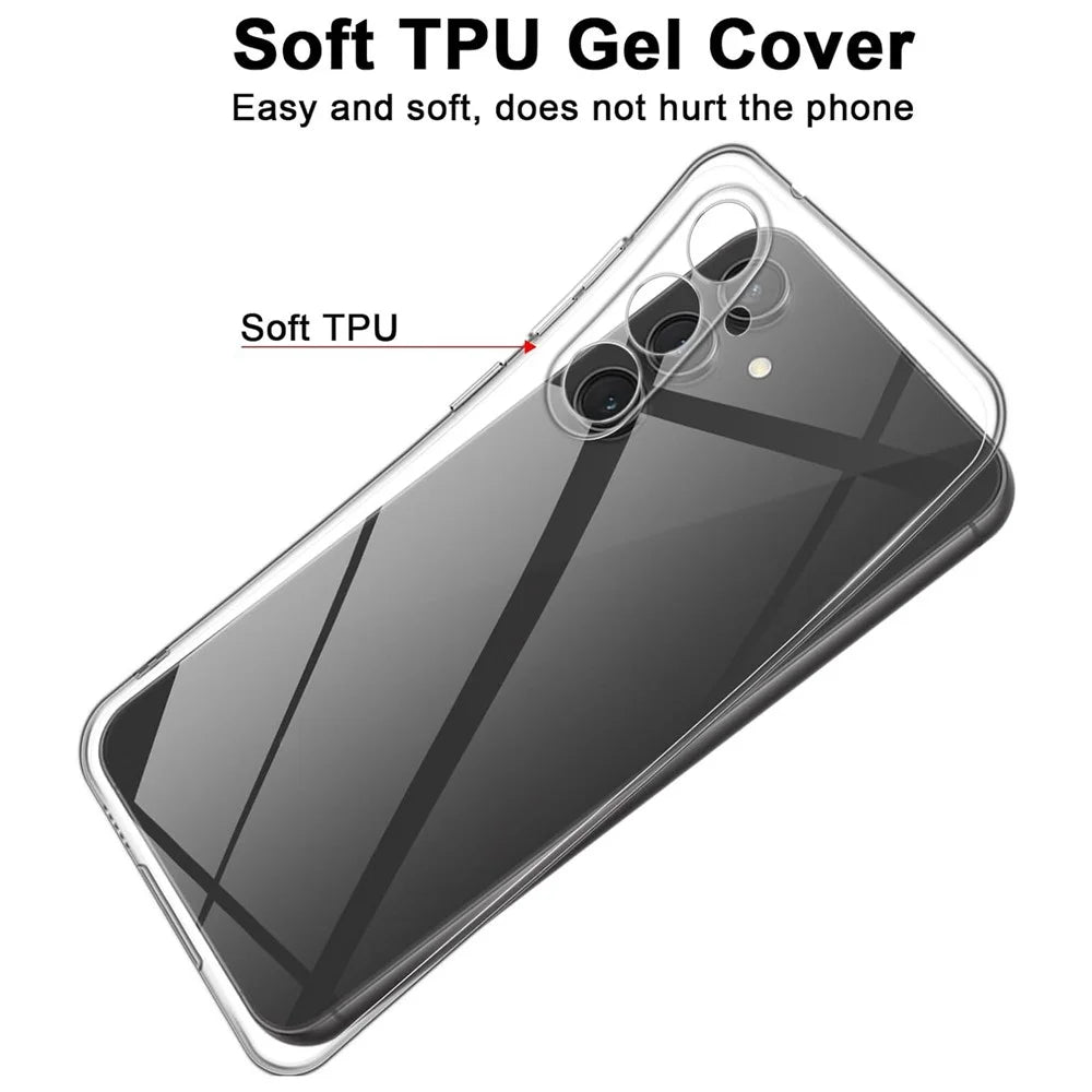 For Samsung Galaxy A05s 4G Case Anti-scratch Transparent TPU Phone Cover - 2