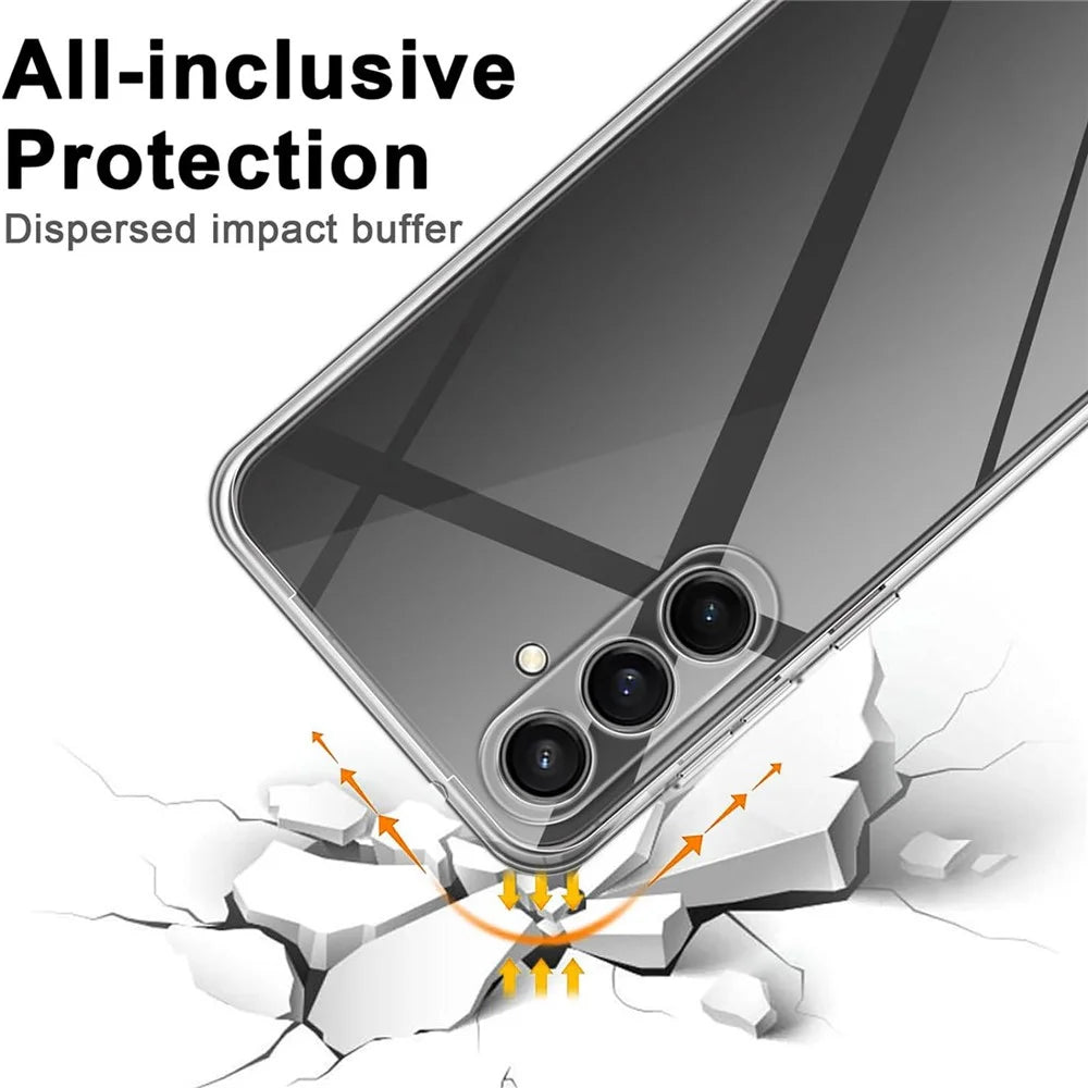 For Samsung Galaxy A05s 4G Case Anti-scratch Transparent TPU Phone Cover - 4
