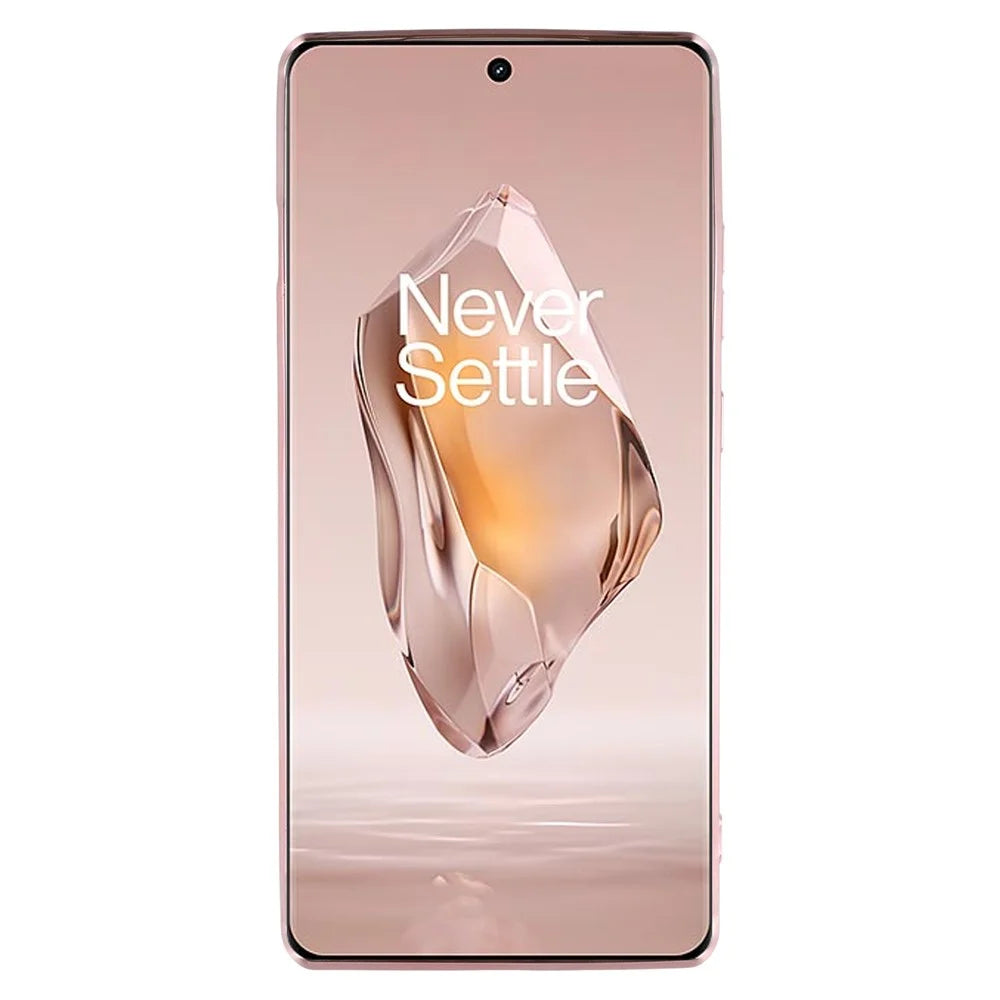 KADEM For OnePlus Ace 3 5G / 12R 5G Case Rhinestone Decor Gradient TPU Phone Cover - Rose Gold - 2