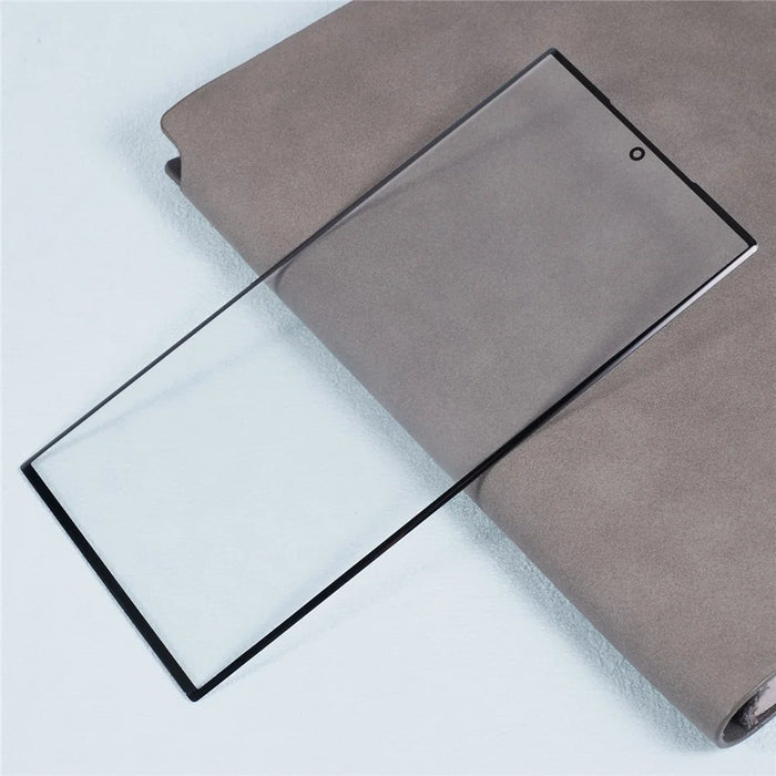 For Samsung Galaxy S23 Ultra S918 Front Screen Glass Lens + OCA Adhesive Replacement Parts (without Logo) - 2