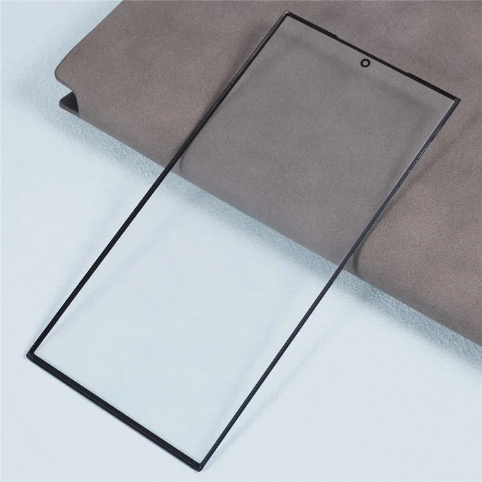 For Samsung Galaxy S23 Ultra S918 Front Screen Glass Lens + OCA Adhesive Replacement Parts (without Logo) - 3