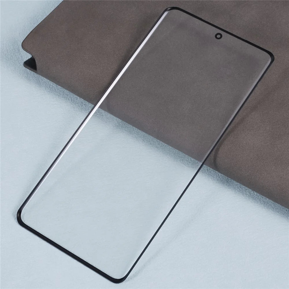 For OnePlus Ace 3 5G Front Screen Glass Lens + OCA Adhesive Replacement Parts (without Logo) - 2