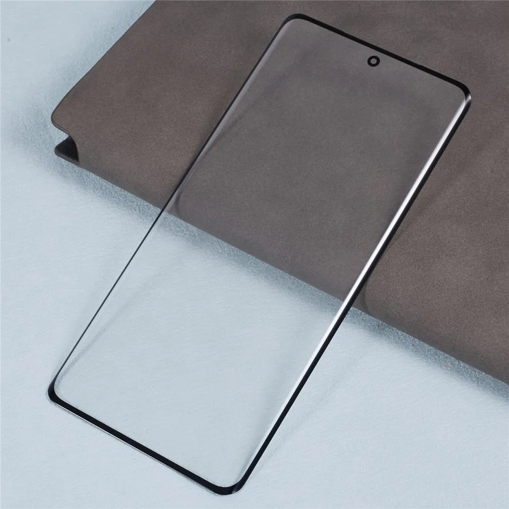 For OnePlus Ace 3 5G Front Screen Glass Lens + OCA Adhesive Replacement Parts (without Logo) - 3