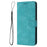 For Samsung Galaxy A35 5G Case Skin-touch PU Leather Solid Color Phone Stand Cover - Green - 7