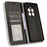For Realme 12 Pro 5G / 12 Pro+ 5G Case Shockproof TPU Shell Leather Retro Texture Phone Cover - Black - 5