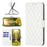 BINFEN COLOR BF Style-14 For Google Pixel 9 Pro XL Case PU Leather Magnetic Shockproof Folio Phone Cover - White - 4
