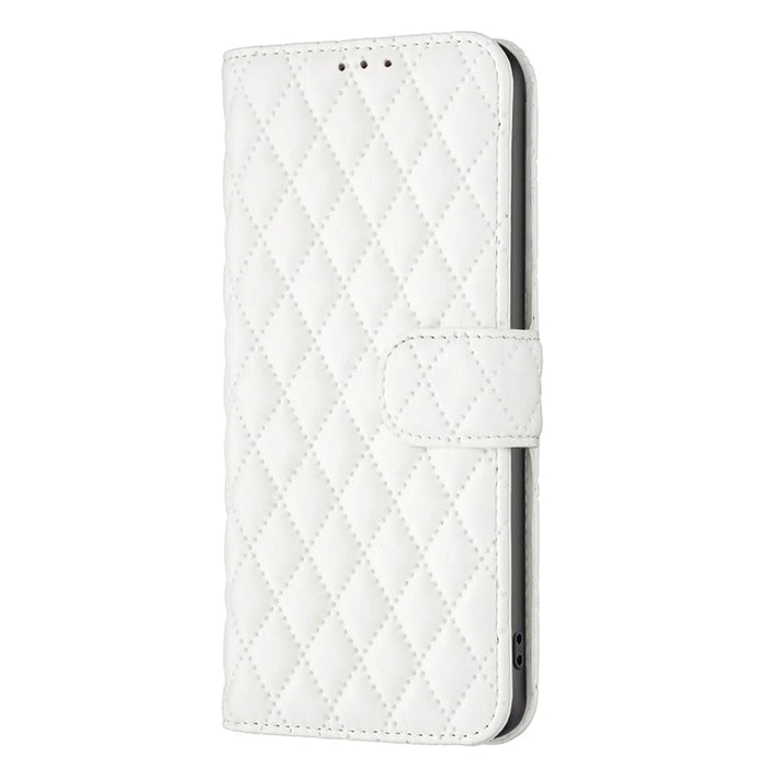 BINFEN COLOR BF Style-14 For Google Pixel 9 Pro XL Case PU Leather Magnetic Shockproof Folio Phone Cover - White - 5