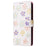 For Samsung Galaxy A15 4G / 5G Leather Case RFID Blocking Flip Folio Lacquered Phone Cover - Colorful Flower - 6