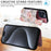 For iPhone 15 Pro Case Kickstand Drop Protection Shockproof Phone Shell - Rose - 5