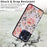 For iPhone 15 Pro Case Kickstand Drop Protection Shockproof Phone Shell - Rose - 6