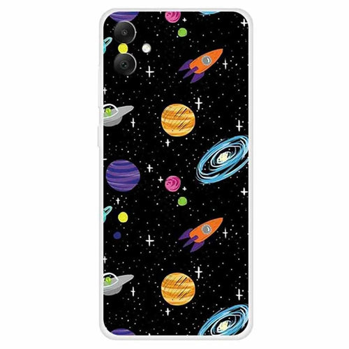 For Samsung Galaxy A05 4G Case Slim Shockproof TPU Phone Cover Cute Pattern - Interstellar - 1