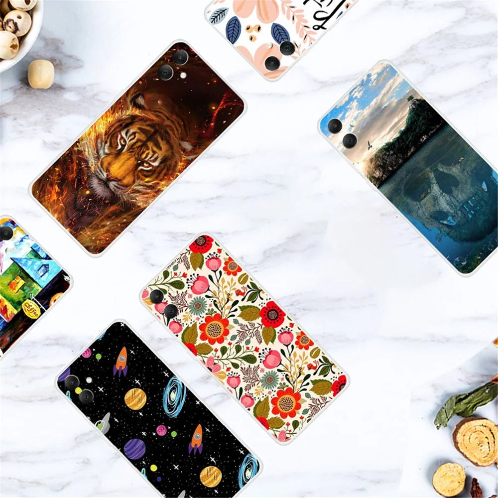 For Samsung Galaxy A05 4G Case Slim Shockproof TPU Phone Cover Cute Pattern - Interstellar - 4