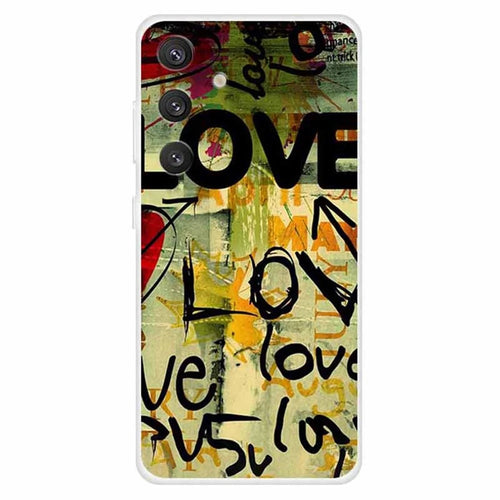 For Samsung Galaxy S24 Aesthetic Phone Case Thin Flexible TPU Cover - Love - 1