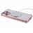 HRF Series for iPhone 12 Pro Magnetic Case Electroplating Leopard TPU Phone Cover - Pink - 4
