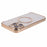 HRF Series for iPhone 13 Pro TPU Case Glitter Leopard Electroplating Magnetic Phone Cover - Gold - 6